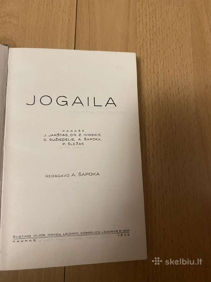 Parduodama knyga Jogaila - nuotraukos Nr. 2