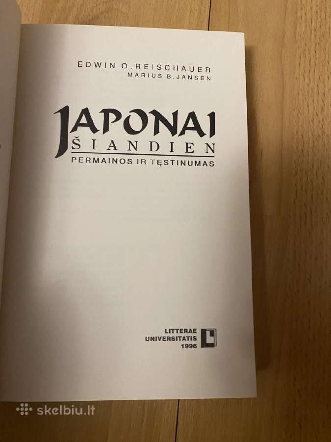 Parduodama knyga Japonai šiandien - nuotraukos Nr. 2