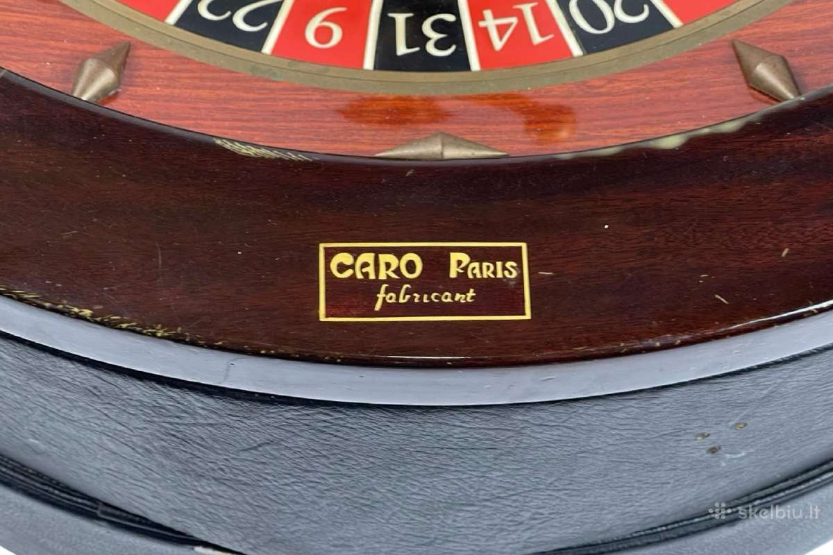 Ruletės ratas "Caro Paris fabrikant", Medis, Метa - nuotraukos Nr. 6