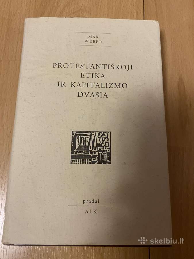 Parduodama Maxo Weberio knyga