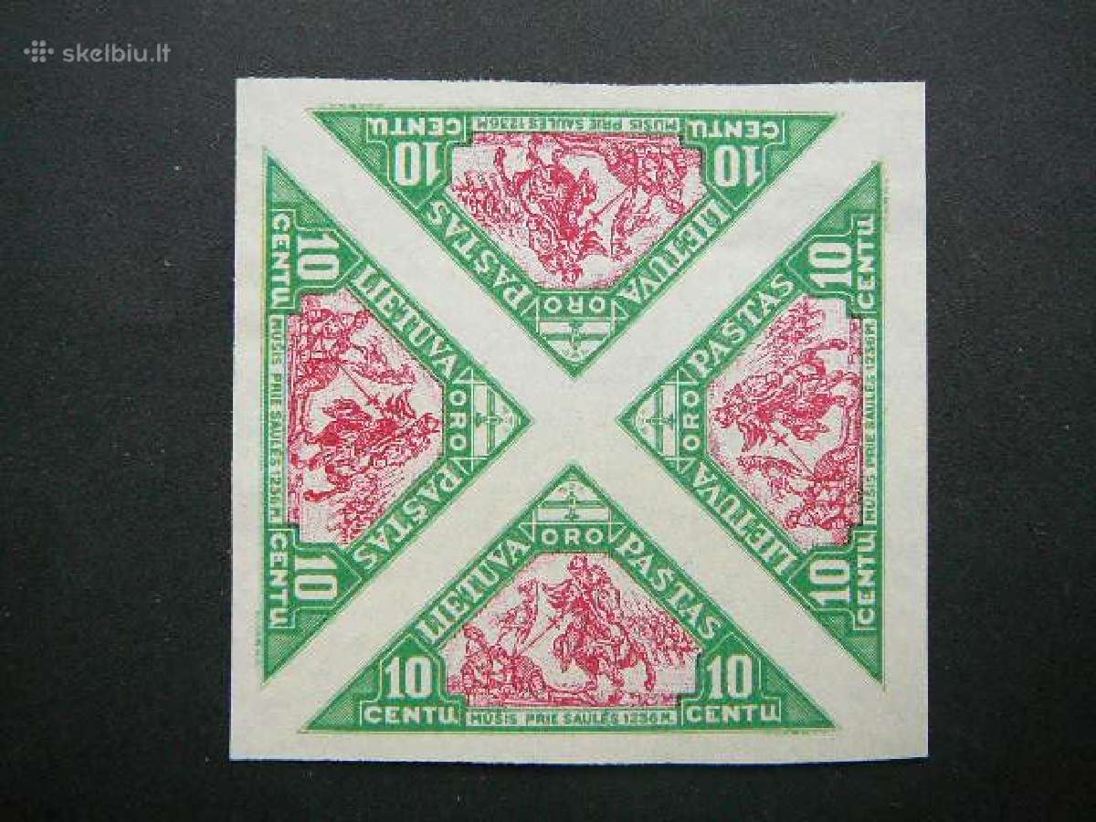 Lietuva 1932 Septyndieniai Mng kvartbl. lit341kb