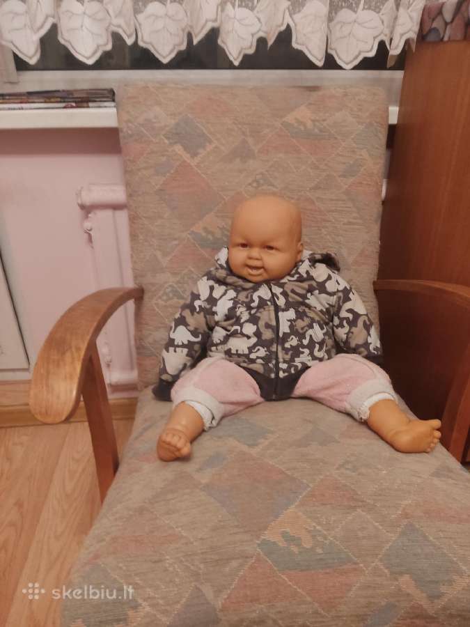 Supamas vintažinis krėslas