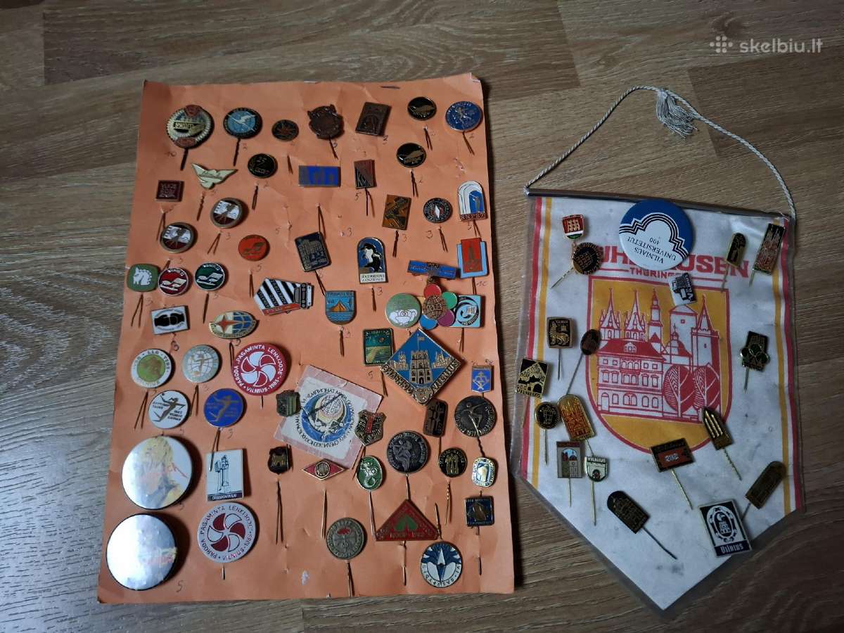 Retų ir ne ženkliukų rinkinys 76vnt