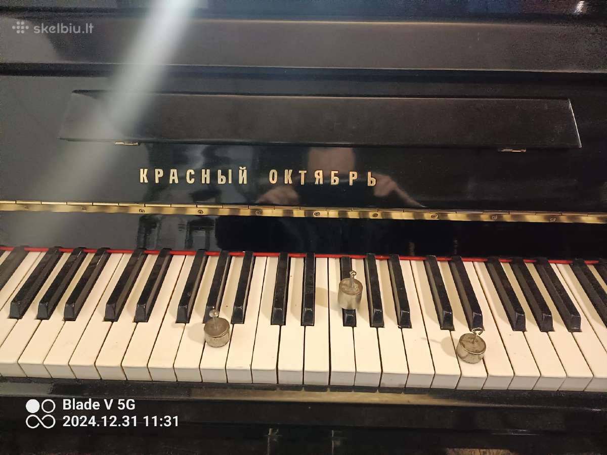Parduodu pianiną Krasny Oktiabr - nuotraukos Nr. 2