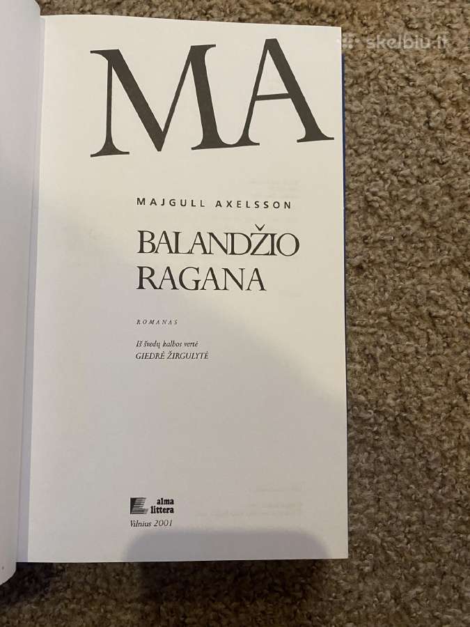 Knyga Balandžio ragana - nuotraukos Nr. 2