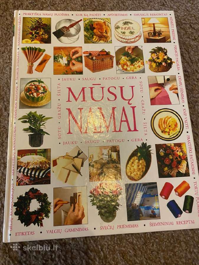 Parduodama knyga Mūsų namai