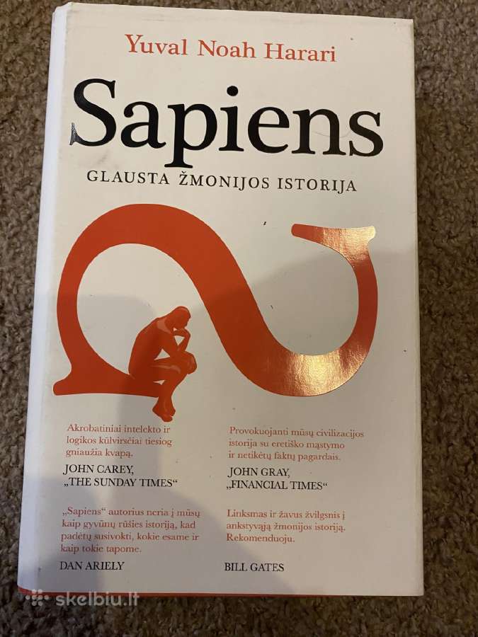 Parduodama knyga Sapiens glausta žmonijos istorija