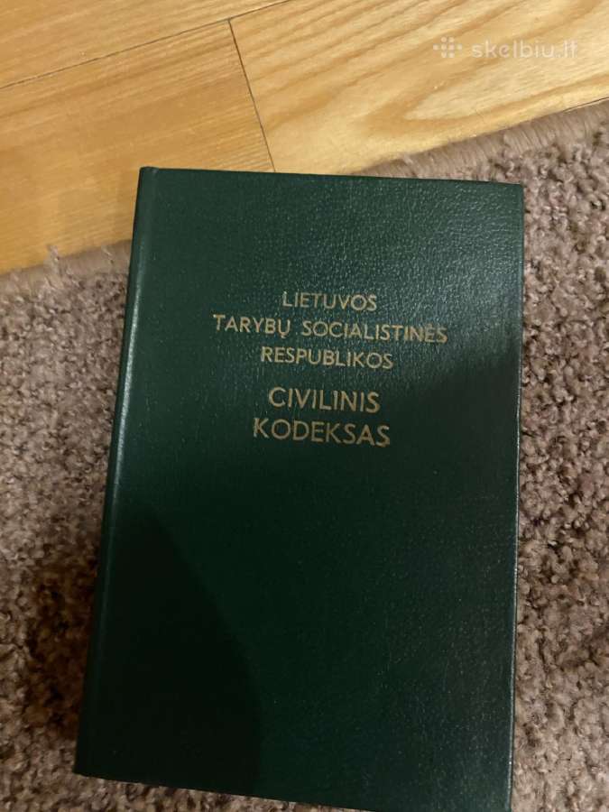 Parduodamas Lietuvos Tsr Civilinis kodeksas