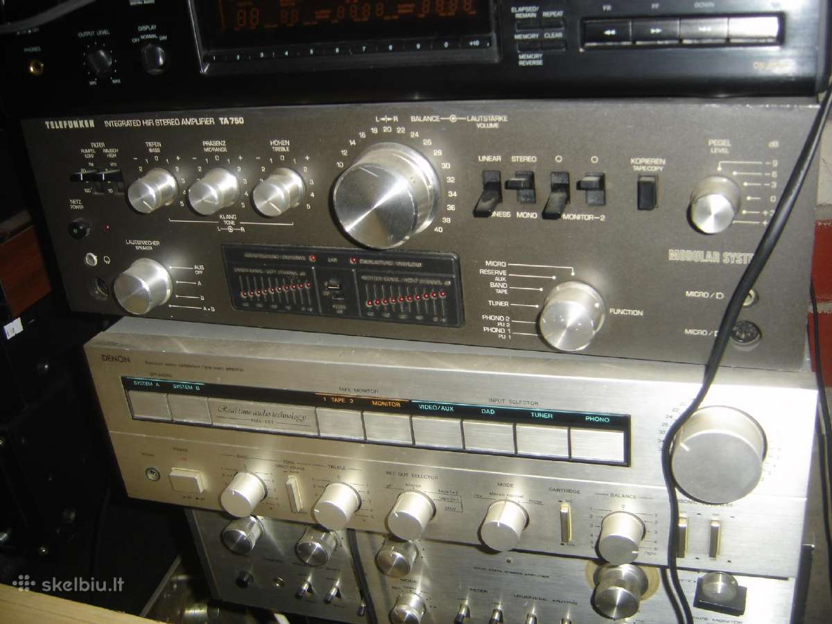 .nad.sansui. Dual.pioneer.telefunken.rotel.JVC - nuotraukos Nr. 15
