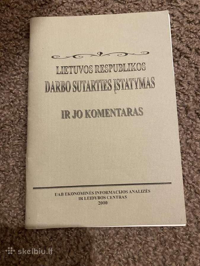 Parduodu brošiūras apie darbo teisinius santykius - nuotraukos Nr. 5