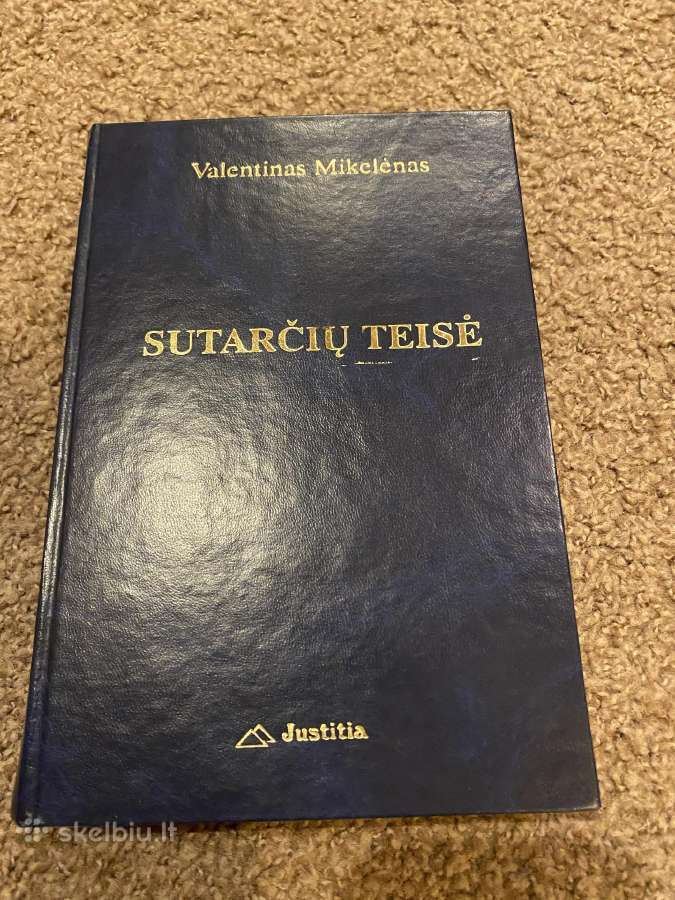 Parduodama knyga Sutarčių teisė