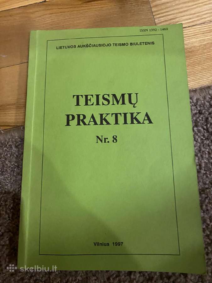 Parduodama teismų praktika Nr. 8