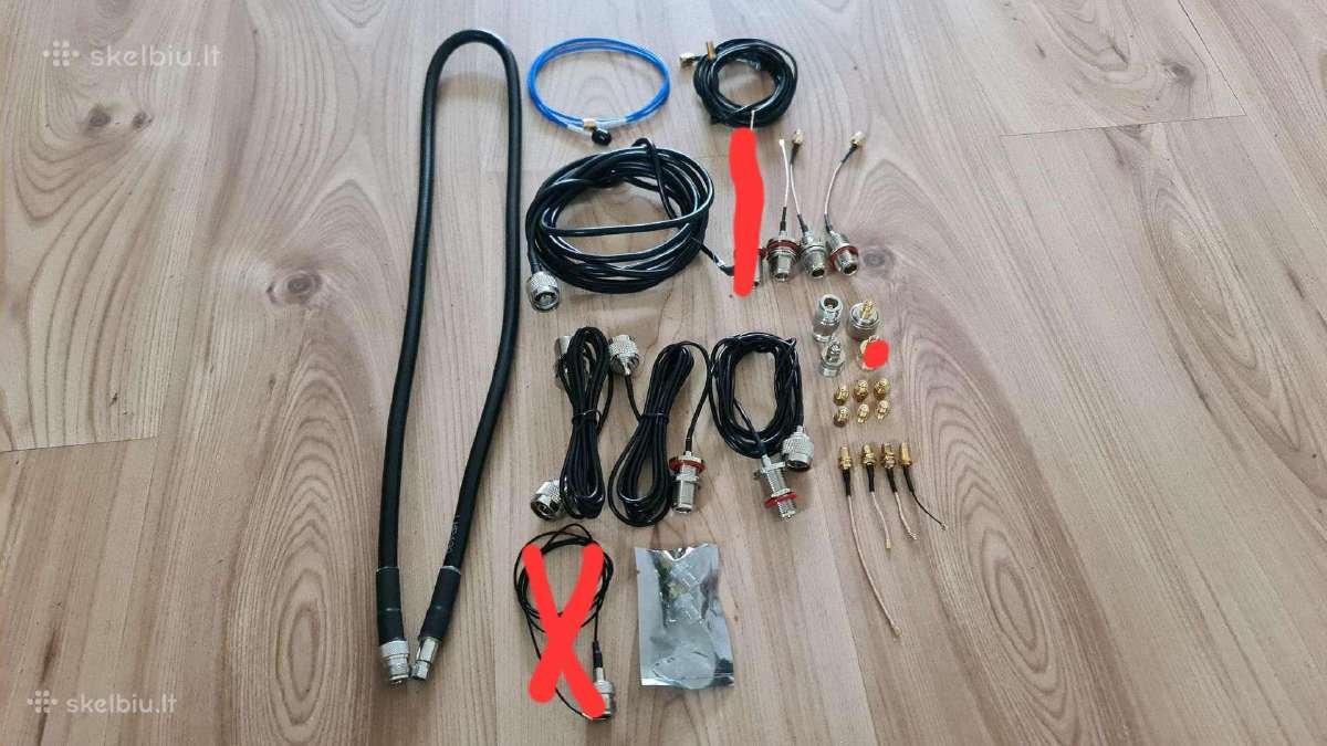 Helium hnt detalės, sma, ipex, rp sma priedai - nuotraukos Nr. 8