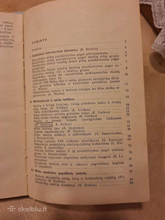 Miškininko žinynas 1977m. - nuotraukos Nr. 3