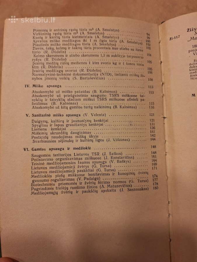 Miškininko žinynas 1977m. - nuotraukos Nr. 4