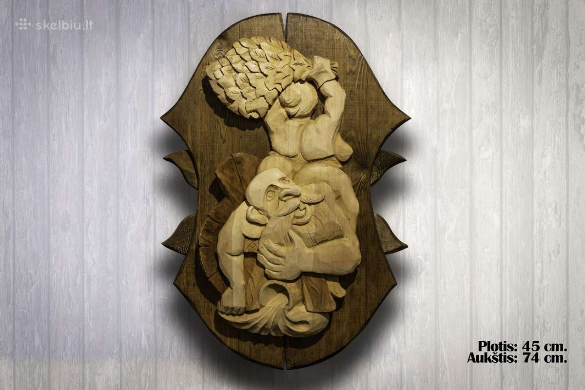 Rankų darbo mediniai paveikslai, laikrodžiai - nuotraukos Nr. 7