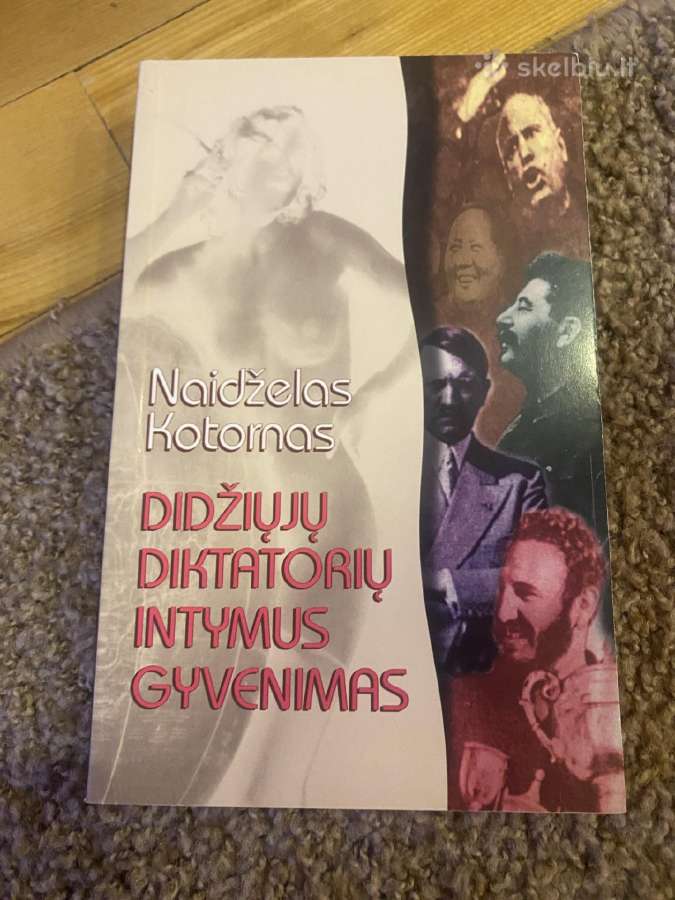 Knyga Didžiuju diktatoriu intymus gyvenimas
