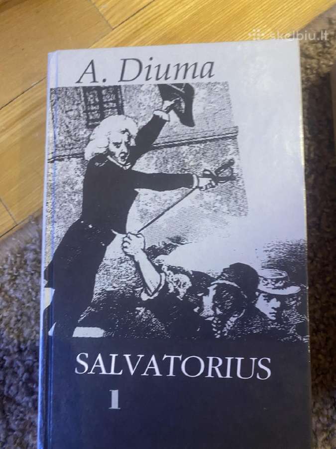 Knyga A. Diuma. Salvatorius. Du tomai. - nuotraukos Nr. 2