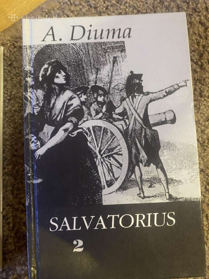Knyga A. Diuma. Salvatorius. Du tomai. - nuotraukos Nr. 3