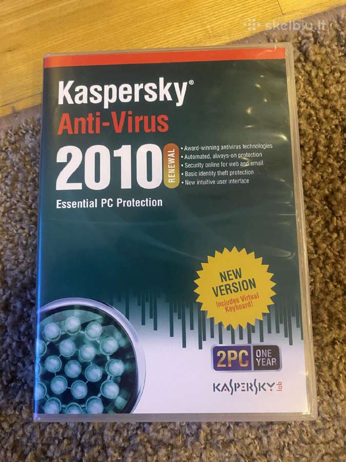Parduodama antivirusine programa