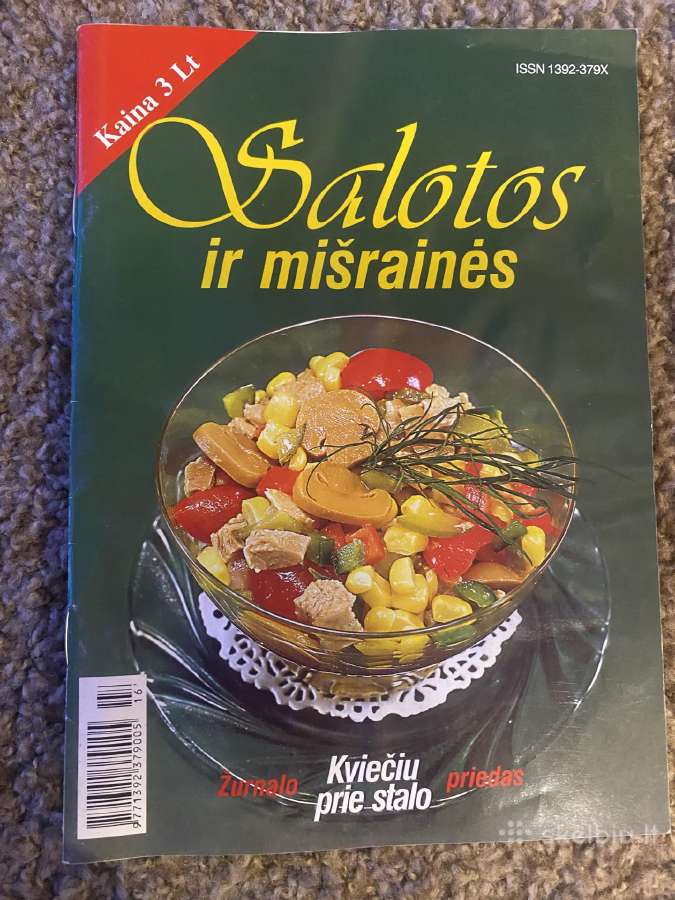 Parduodama sriubu receptu knyga ir apie salotas - nuotraukos Nr. 3