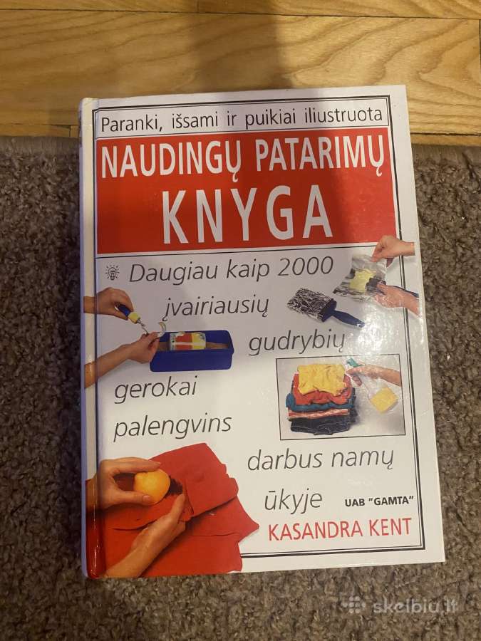 Parduodama Naudingu patarimu knyga