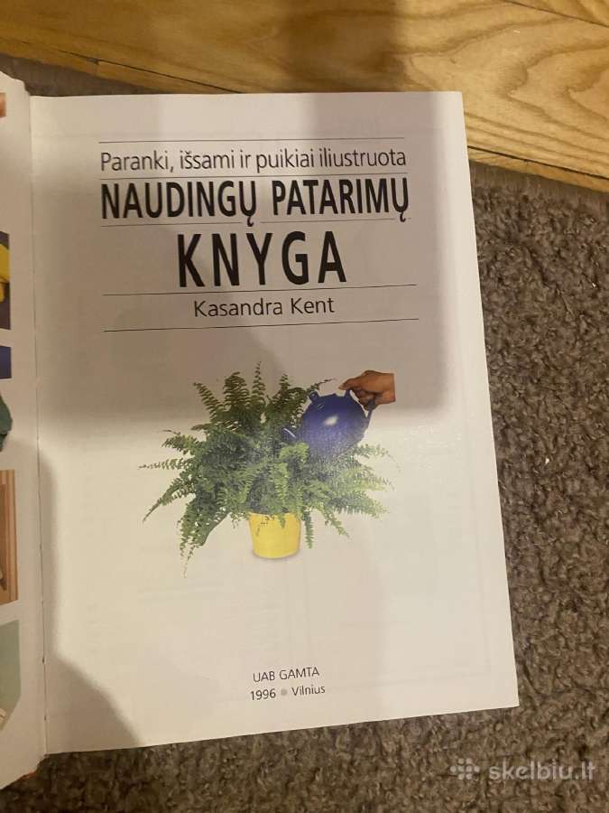 Parduodama Naudingu patarimu knyga - nuotraukos Nr. 2