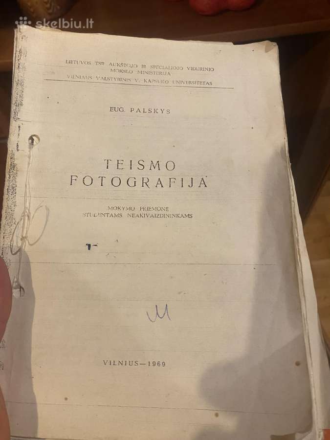 Parduodama knyga Teismo medicina ir Teismo foto - nuotraukos Nr. 5