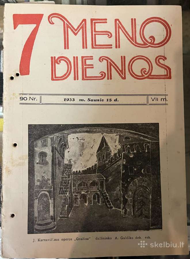 7 meno dienos. 1933 m.