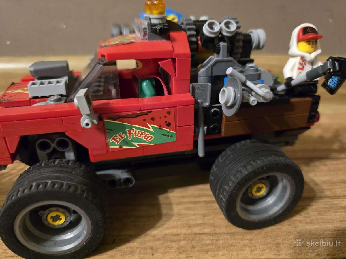 Lego 70421 kaskadinis sunkvežimis El Fuego - nuotraukos Nr. 3
