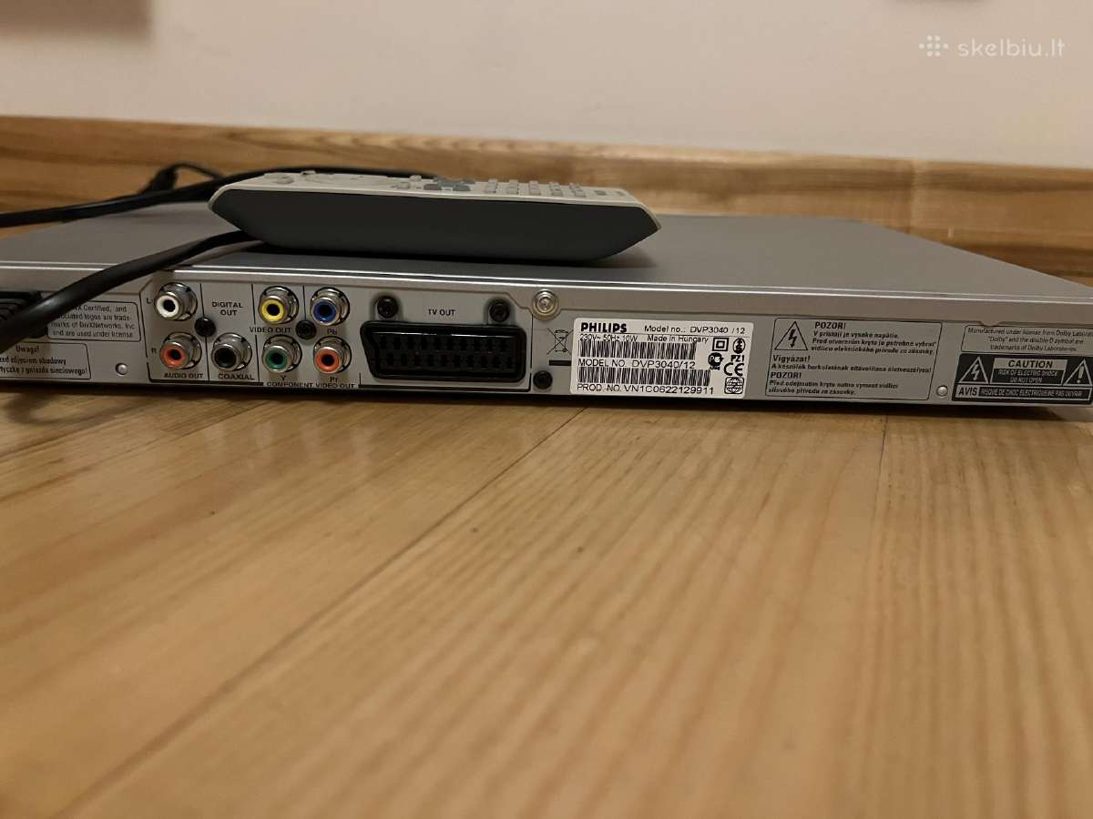 Dvd grotuvas. Philips - nuotraukos Nr. 2