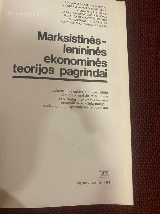Parduodamos knygos apie ekonomika - nuotraukos Nr. 4