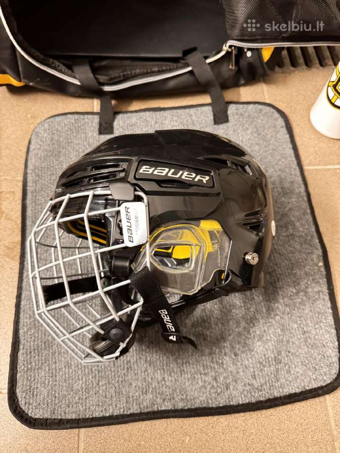Bauer Re-akt 100 šalmas su tinkleliu Jaunimas