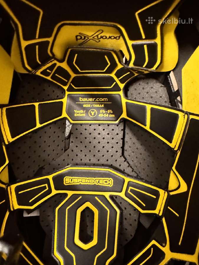Bauer Re-akt 100 šalmas su tinkleliu Jaunimas - nuotraukos Nr. 5