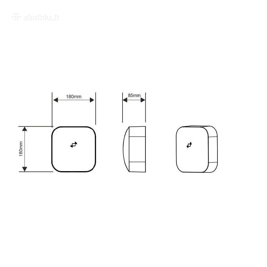 Įkrovimo stotelė Vcs-MB 11kw su programėle, kortel - nuotraukos Nr. 5