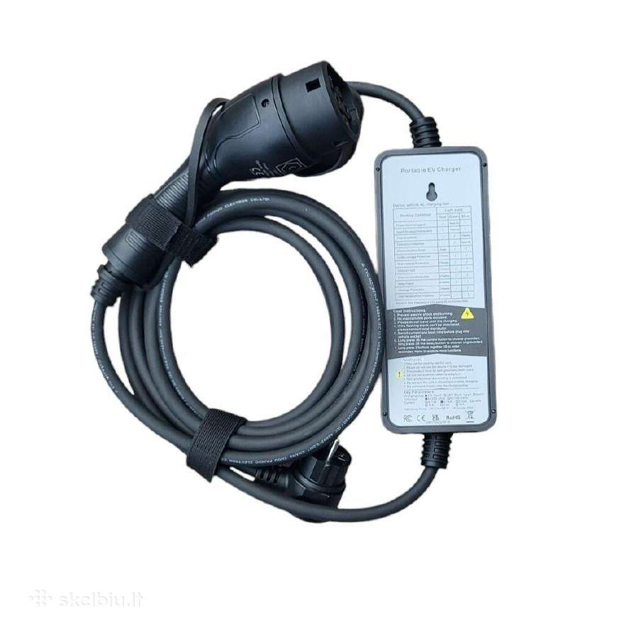 Elektromobilio įkrovimo laidas 220v - Type 2 - nuotraukos Nr. 9