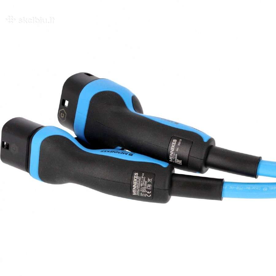 Type 2 Mennekes krovimo laidas elektromobiliui - nuotraukos Nr. 3