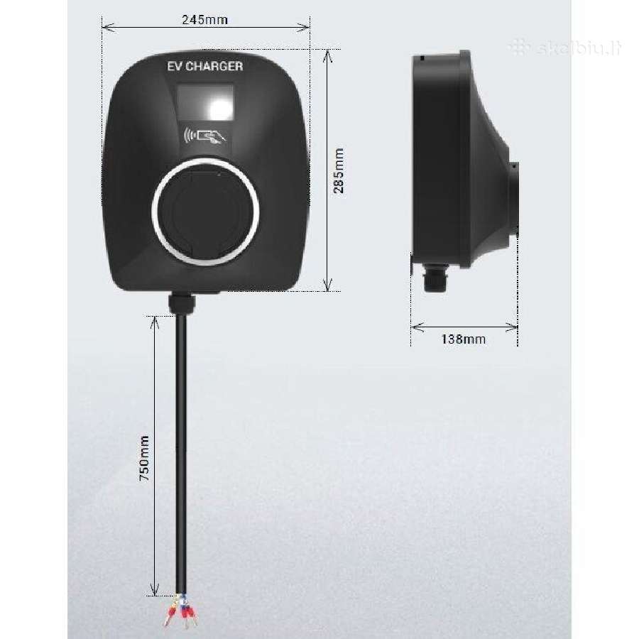 Hysun firmos įkrovimo stotelė Hy070w5-t2 - 11kw su - nuotraukos Nr. 4