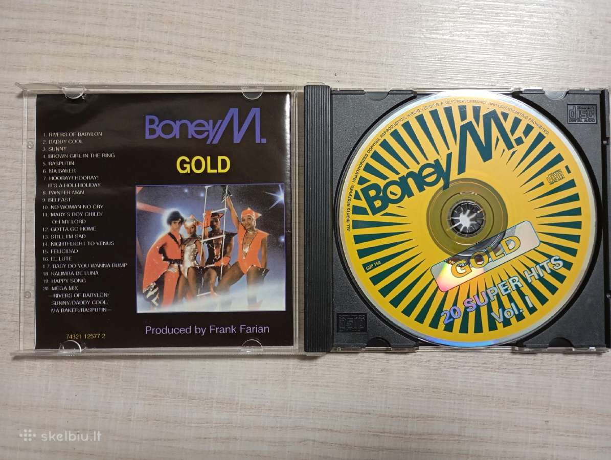 CD plokštelė "boney'm" - nuotraukos Nr. 3