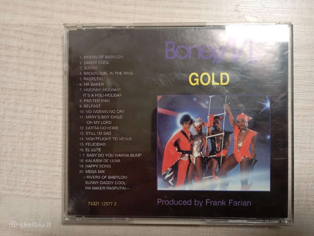 CD plokštelė "boney'm" - nuotraukos Nr. 2