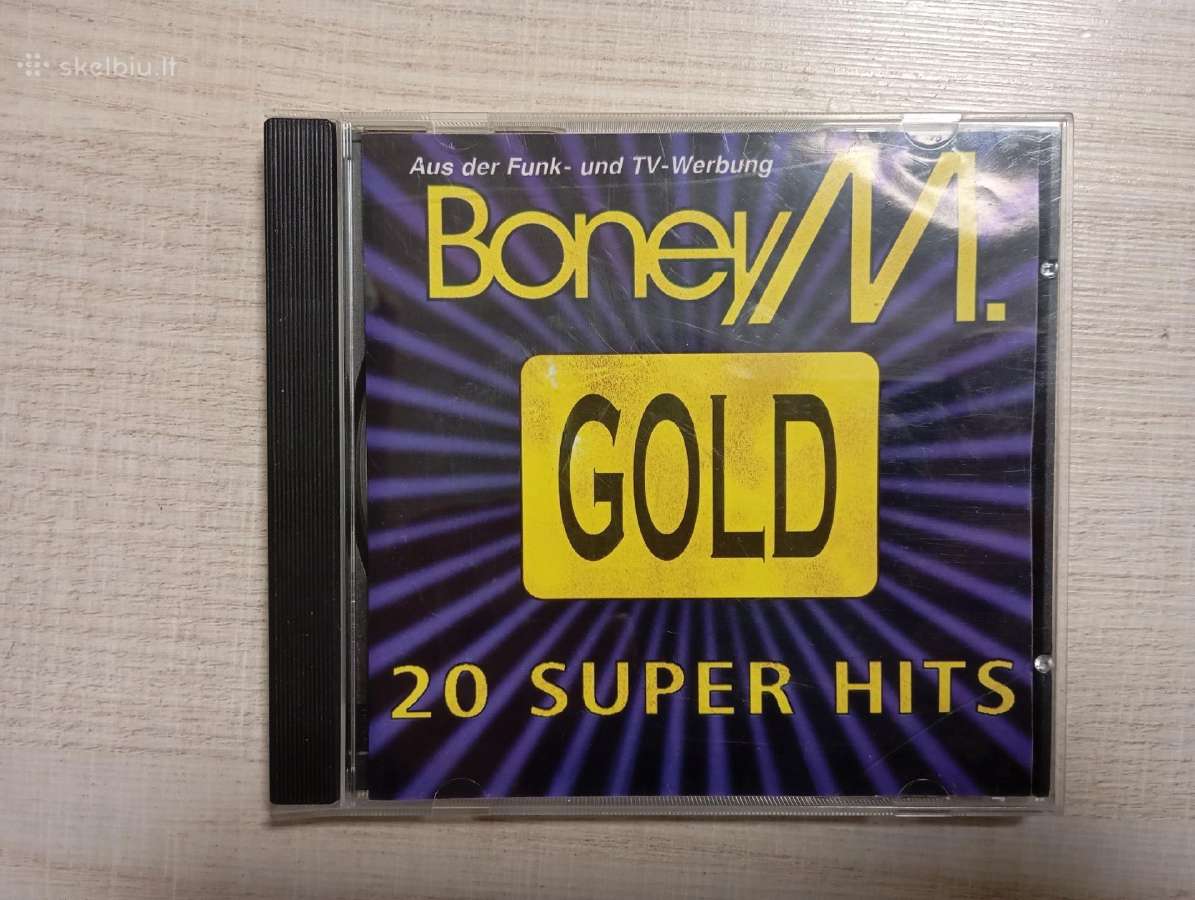 CD plokštelė "boney'm"