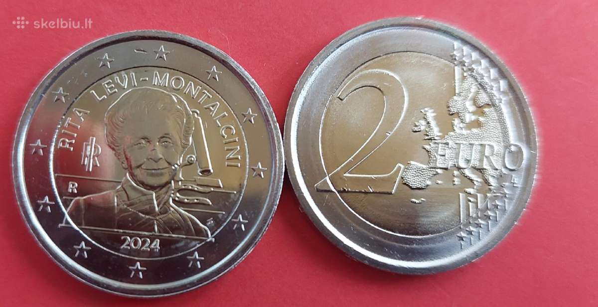 Italija 2024m.2€ Rita Levi Montalcini Unc