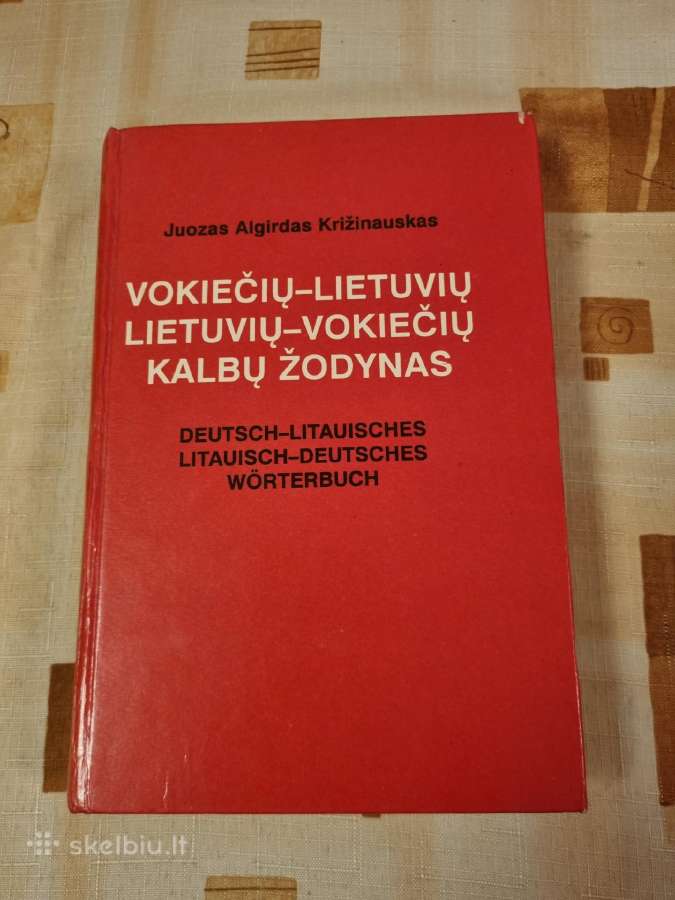 Vokiečių - lietuvių kalbų žodynas