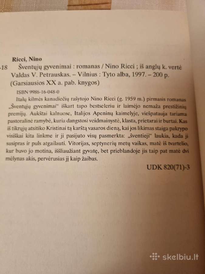 Šventųjų gyvenimai - nuotraukos Nr. 3