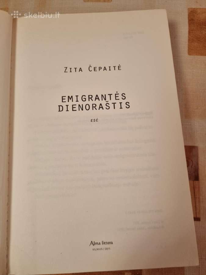 Emigrantės dienoraštis - nuotraukos Nr. 3