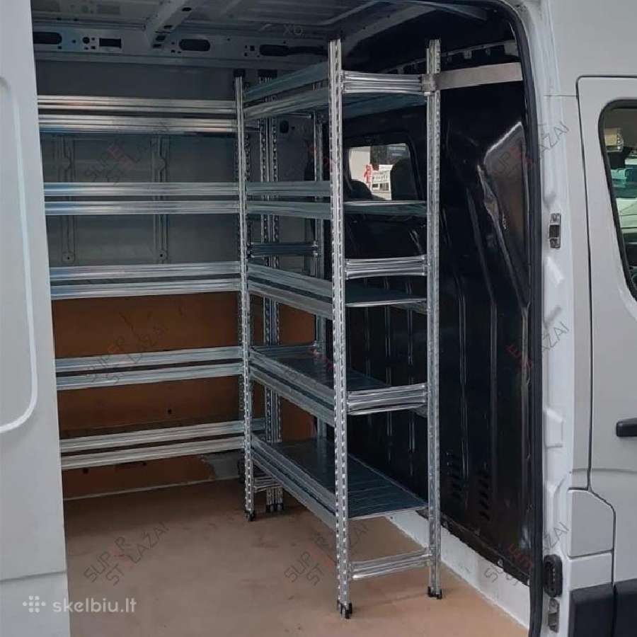 Stelažai, lentynos mikroautobusams - nuotraukos Nr. 10