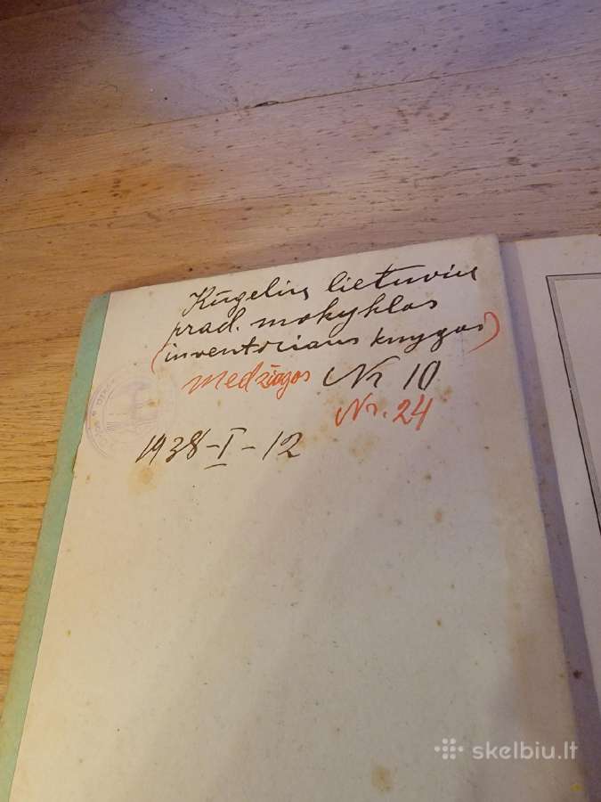 1937m.m.šlaža knyga "Darželis" 2d. - nuotraukos Nr. 2