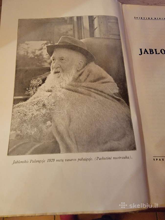 1934-1936 m.jablonskio raštai 3ir5 tomai - nuotraukos Nr. 4