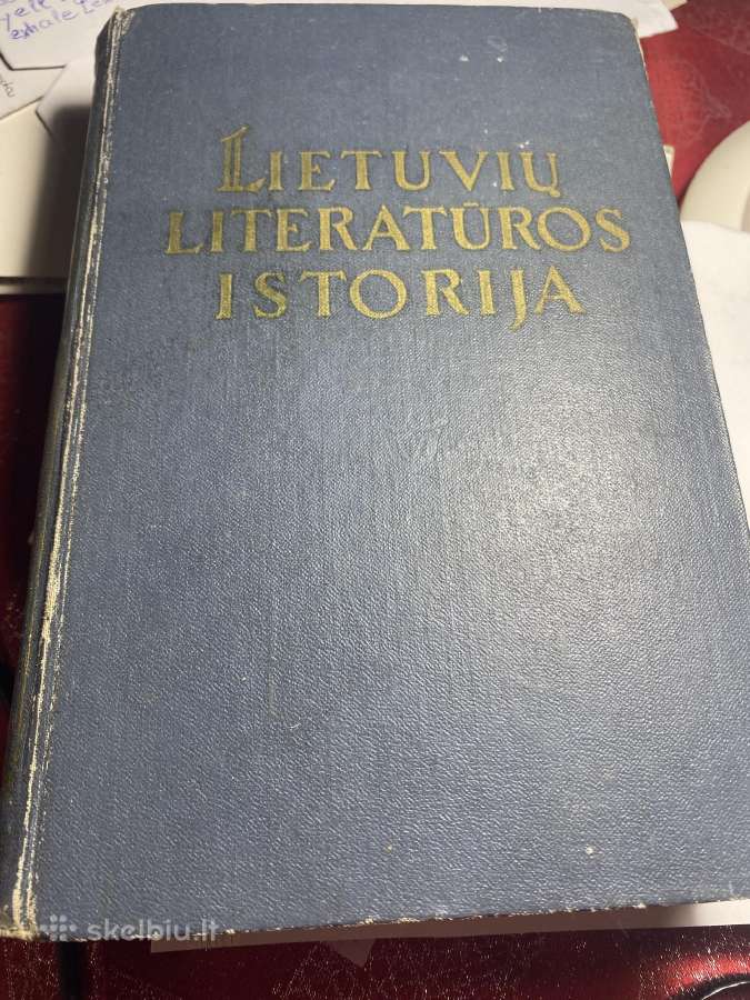 Parduodama lietuviu literaturos istorija - nuotraukos Nr. 5