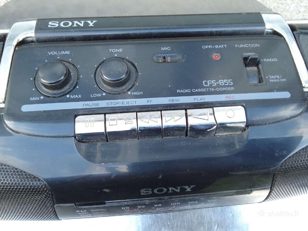Sony magnetofonas - nuotraukos Nr. 2